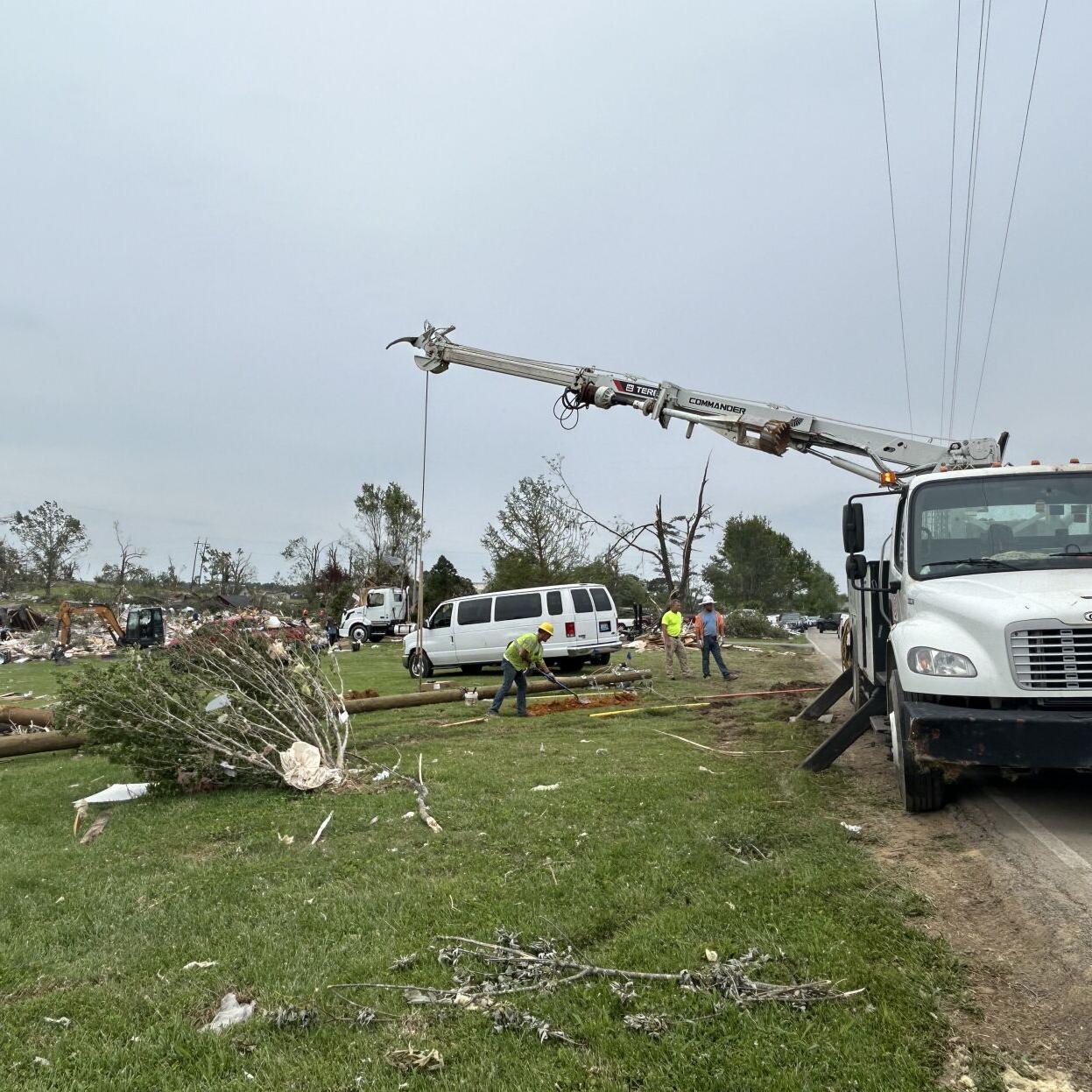 London tornado damage 5-19-25
